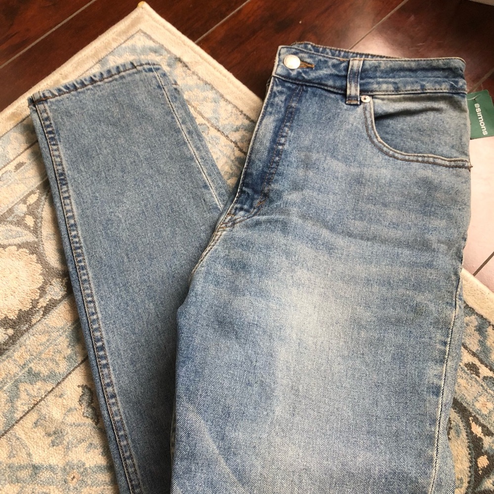 Cheap Monday Blue Skinny Jeans